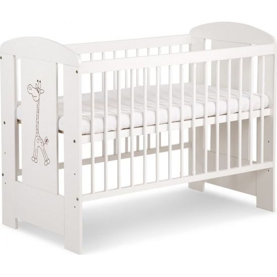 Dětská postýlka Klups Safari Žirafa bílá