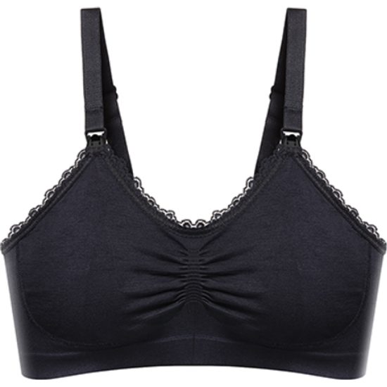 Kojící podprsenka B70-75 černá