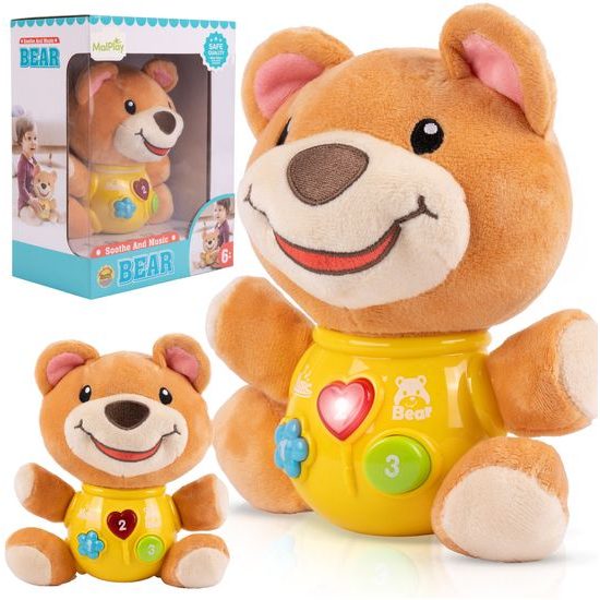 Interaktivní plyšový medvídek na baterie Magic Bear