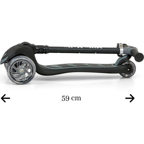 Dětská koloběžka Milly Mally Scooter Boogie černá