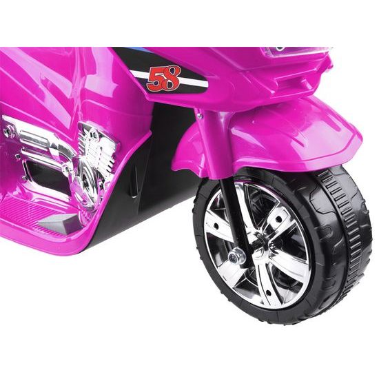 Dětská elektrická tříkolka Speed Star růžová