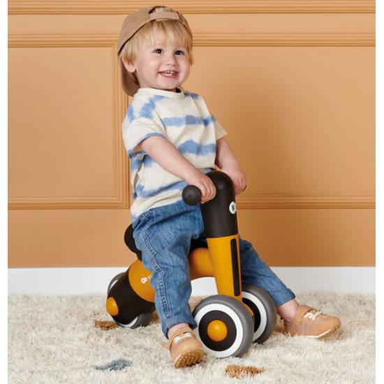 KINDERKRAFT Dětské odrážedlo Minibi Honey Yellow