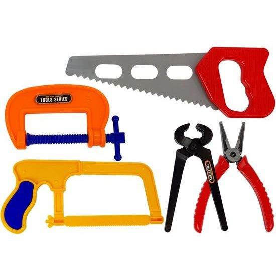 Sada dětského nářadí s vrtačkou na baterie Safety Tool