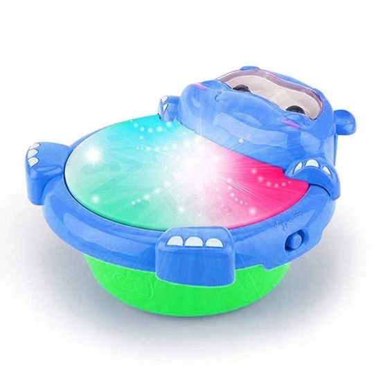 Interaktivní bubínek se zvuky a světly Myška modrá