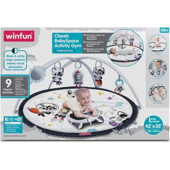 Smily Play Vzdělávací interaktivní hrací deka, podložka Mýval