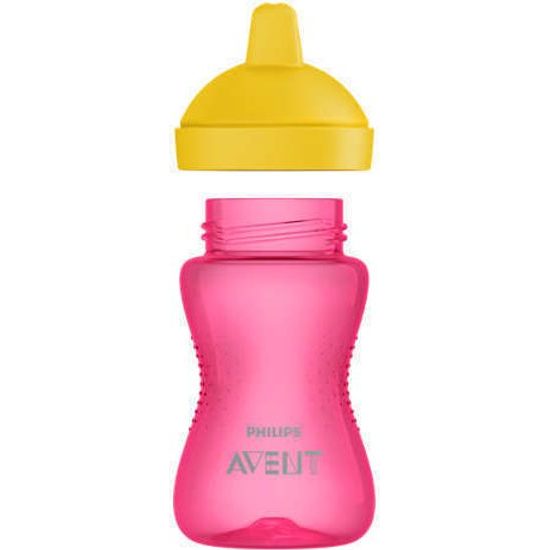 Philips AVENT Hrneček Grippy s tvrdou hubičkou 300 ml dívka