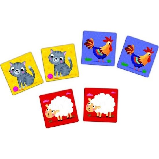 Pexeso Maxi - Zvířata na farmě 24 kusů - společenská hra