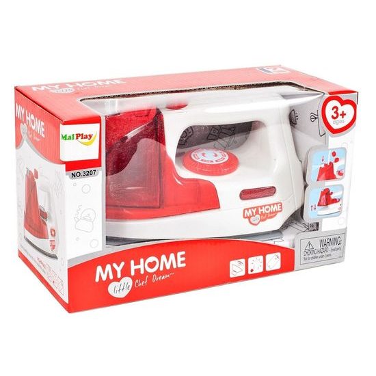 Dětská napařovací žehlička se zvukem a světly My Home