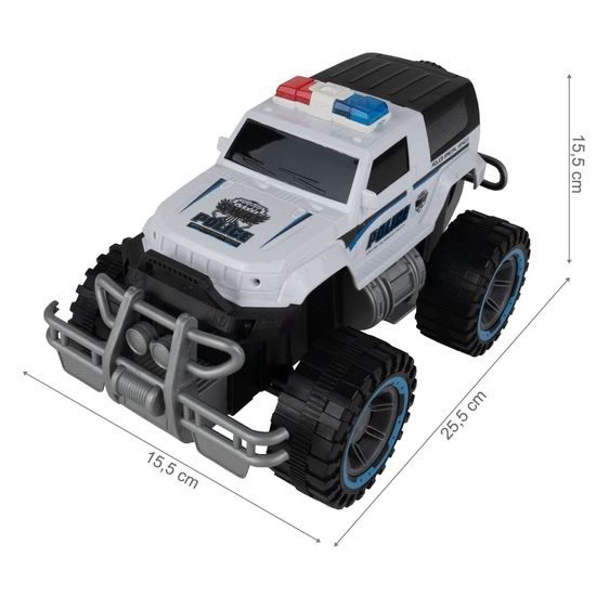 Policejní auto na setrvačník BigFoot Police