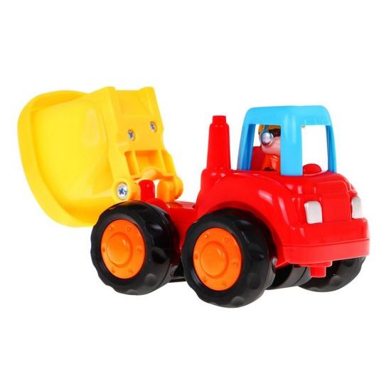Huile Toys sestava 4 autíček na setrvačník Farm Country Vehicle
