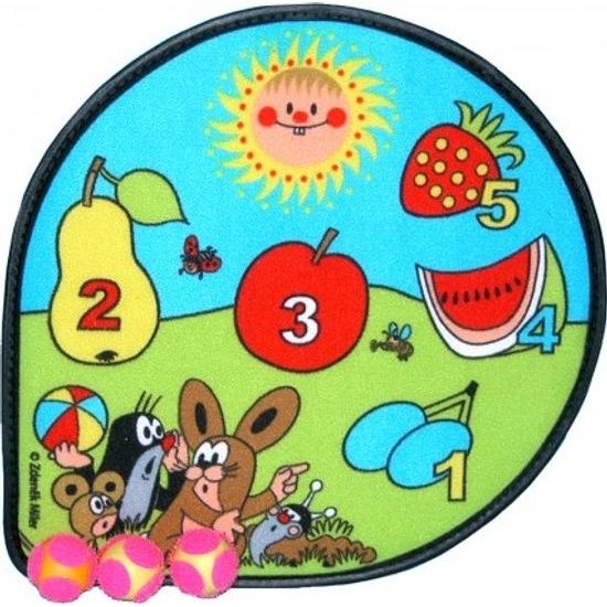 Terč Krtek suchý zip