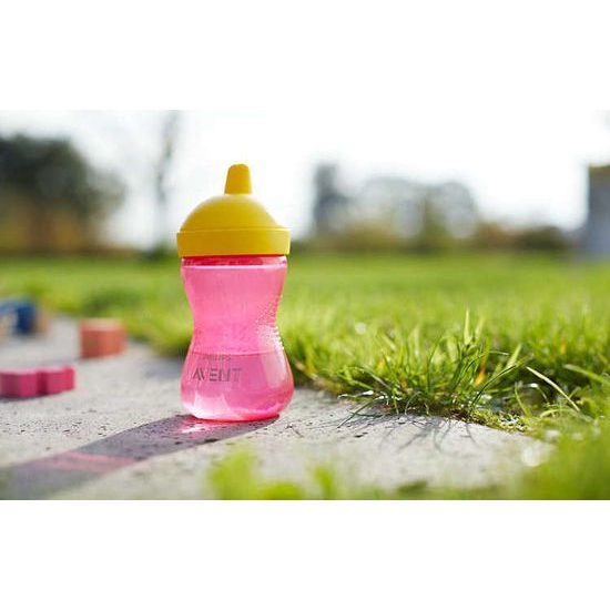 Philips AVENT Hrneček Grippy s tvrdou hubičkou 300 ml dívka