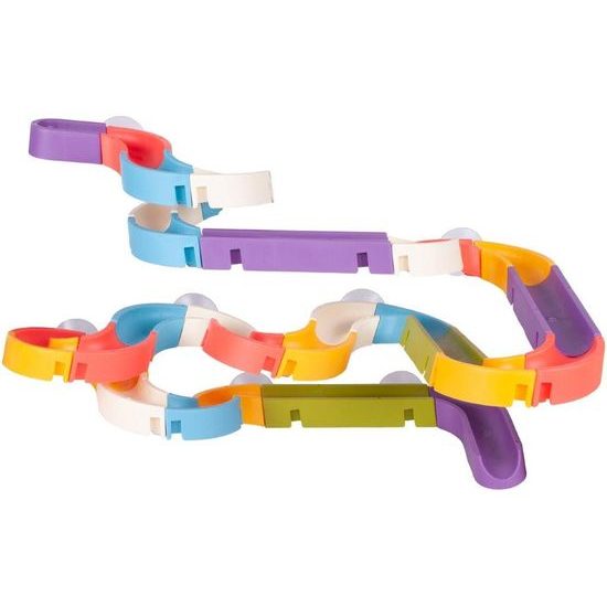 Dětská kuličková dráha do vany Kačenky 48 dílků