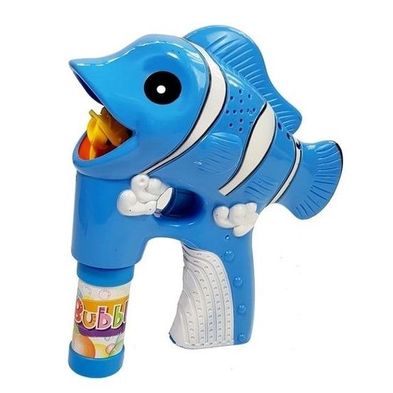Majlo Toys bublifuk na baterie Rybka modrá