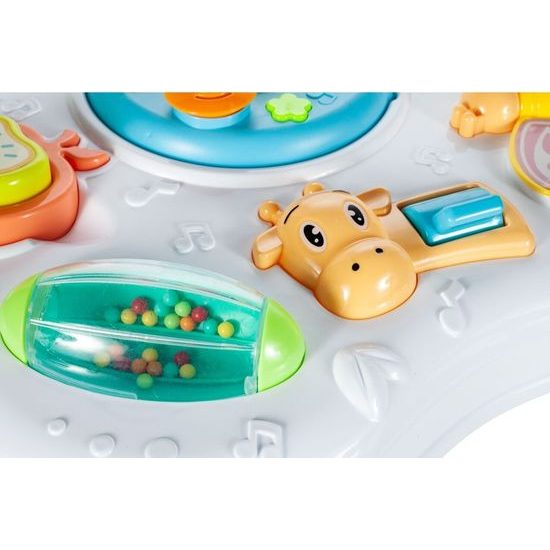Edukační stoleček se světly a zvuky Baby Table 2v1 modrý