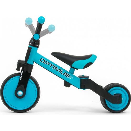 Dětská tříkolka 3v1 Milly Mally Optimus blue