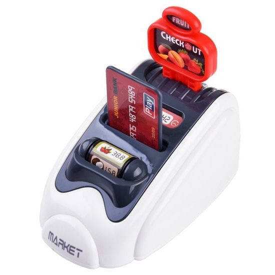 Dětský obchůdek na baterie s pokladnou příslušenstvím Home Supermarket