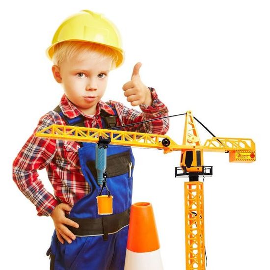 Jeřáb na dálkové ovládání Building Machine