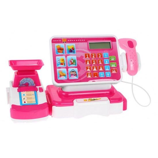 Majlo Toys dětská elektronická pokladna s váhou