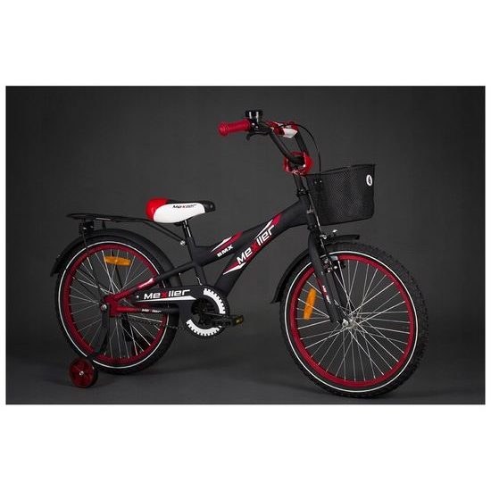Mexller dětské kolo BMX 20" černočervená