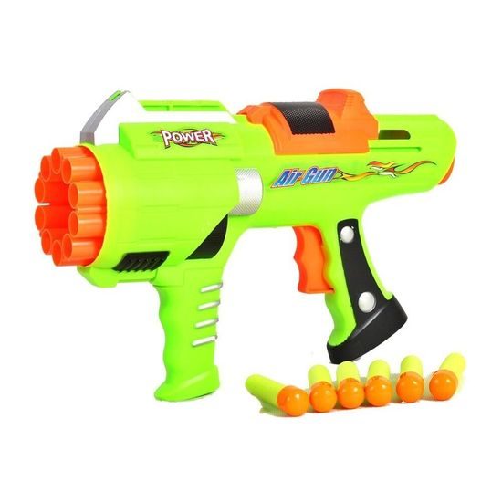 Dětská pistole Air Blaster s 12 pěnovými náboji