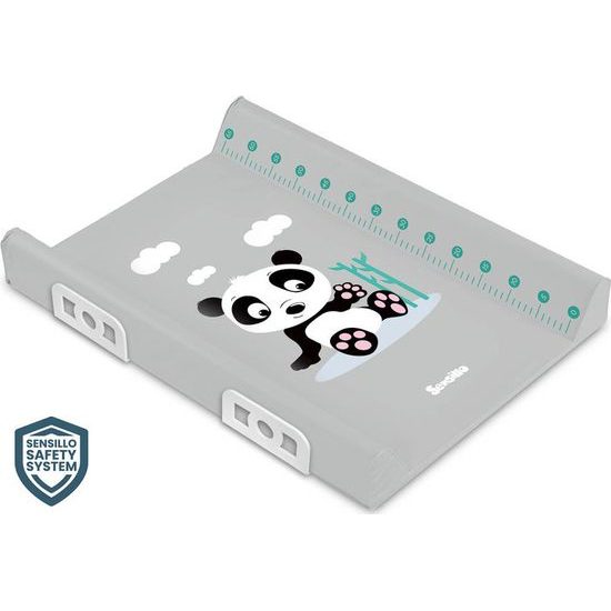 Vyztužená přebalovací podložka Sensillo Safety system 70 cm Afrika - šedá