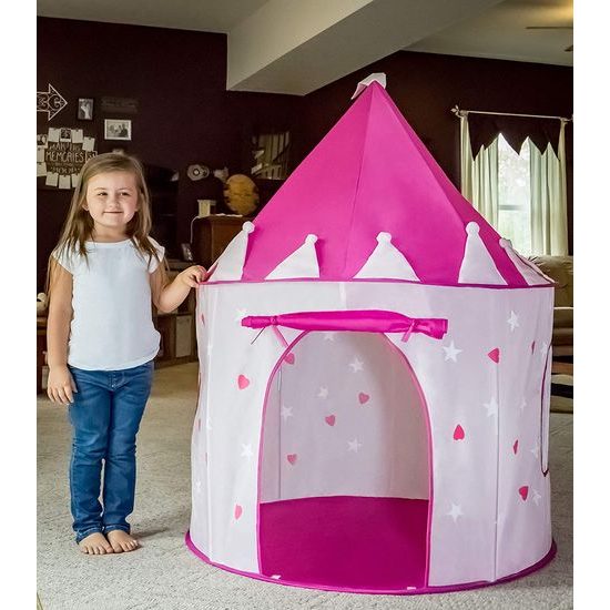 Ecotoys dětský stan Zámek pro princeznu