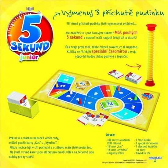 5 Sekund junior společenská hra