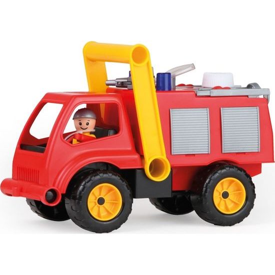 Auto hasiči s figurkou