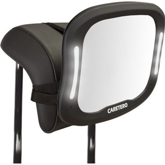 Zrcátko se světlem LED do auta