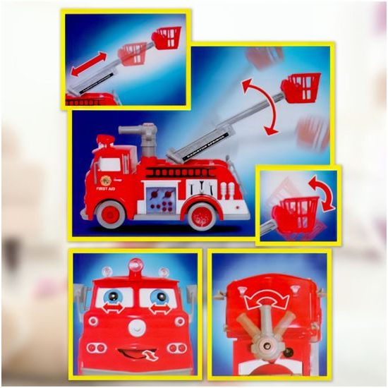 Majlo Toys hasičské auto s bublifukom a melódiami Bubble Pumper