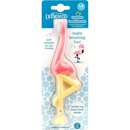 Dr Brown's Zubní kartáček, plaměňák