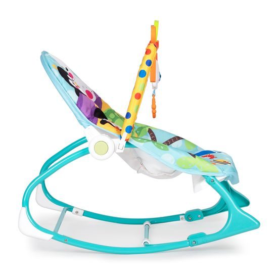 Ecotoys kojenecké lehátko 3v1 s vibracemi Baby Calm modré