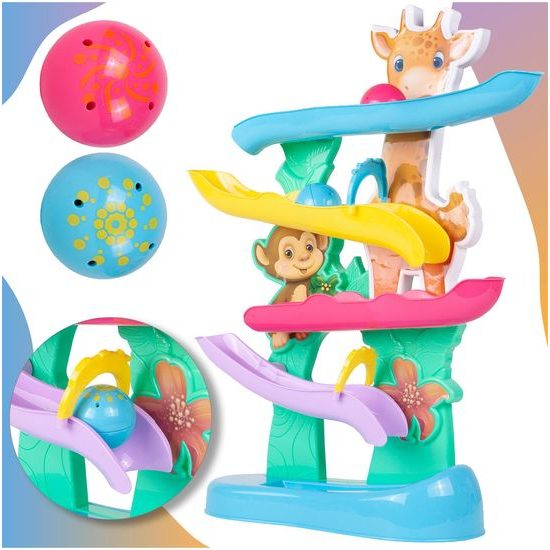 Dětská kuličková skluzavka na baterie Jungle