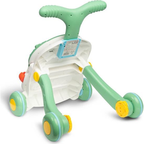 Odstrkovadlo a edukační stůl 2v1 Spark zelená