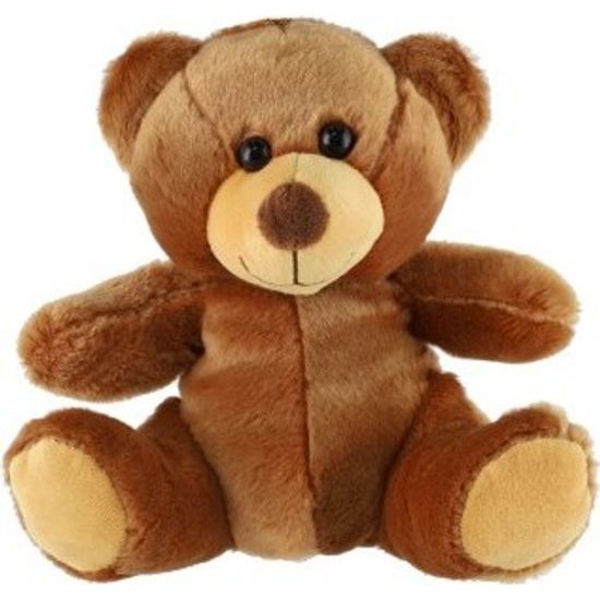 Medvěd sedící - mix 2 barvy