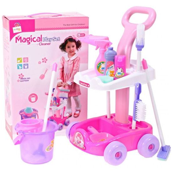 Dětský úklidový vozík s příslušenstvím Beautiful Cleaner