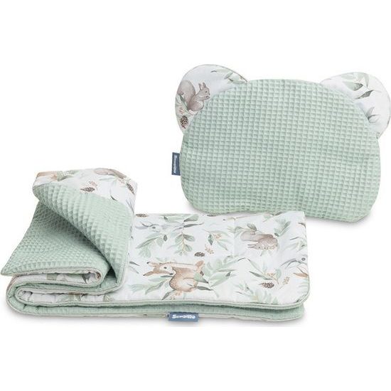 Sada do kočárku Wafel srnky mátový