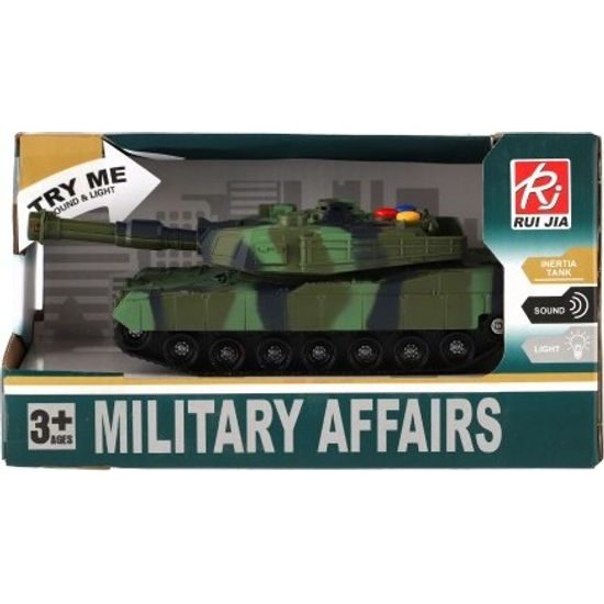 Tank na setrvačník na baterie - mix 2 barvy