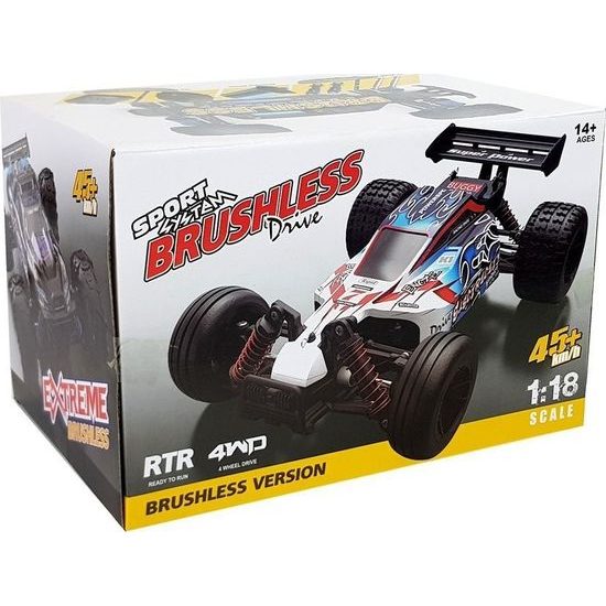 Terénní auto na dálkové ovládání Buggy ENOZE 9303E 1:18 Blue 45 km/h