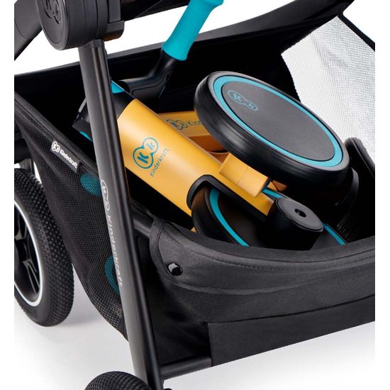 KINDERKRAFT 4TRIKE dětská skládací tříkolka 2v1 Sunflower Blue