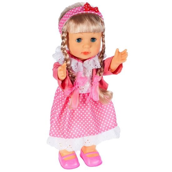 Chodící a mluvící panenka s oblečením Belinda 42 cm