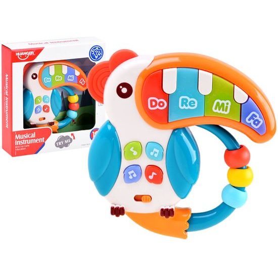 Haunger interaktivní Tukan s piankem pro nejmenší