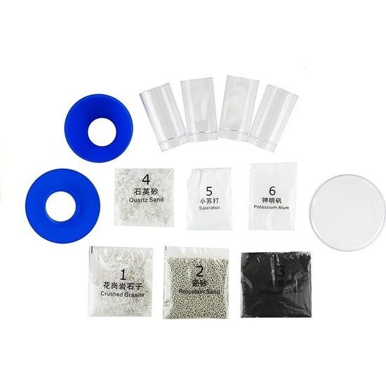 Experimentální sada pískové filtrace vody