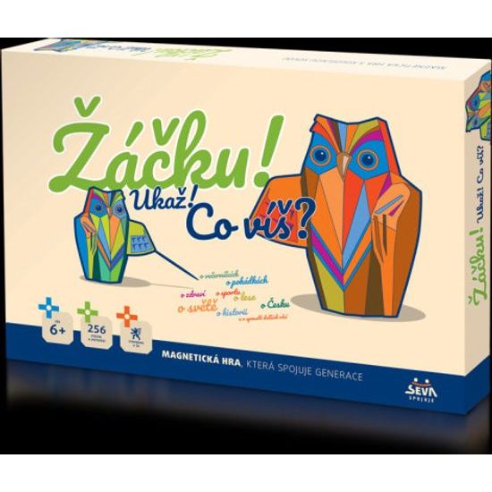 Žáčku! Ukaž! Co víš? společenská magnetická hra