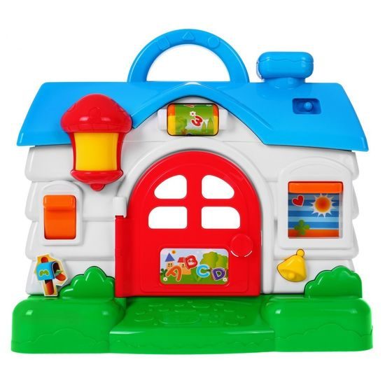 Autíčko na dálkové ovládání pro nejmenší Funny Police s policejní stanicí