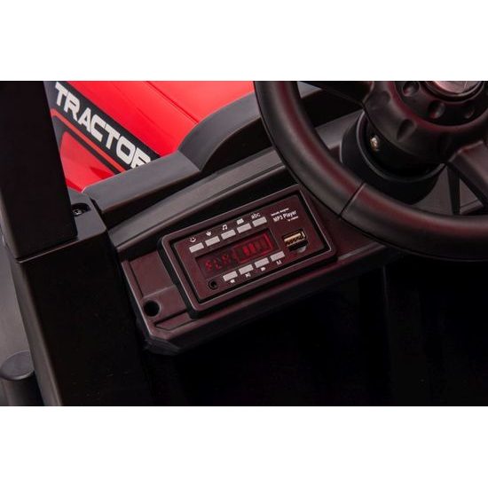Dětský elektrický traktor A011 24V červená