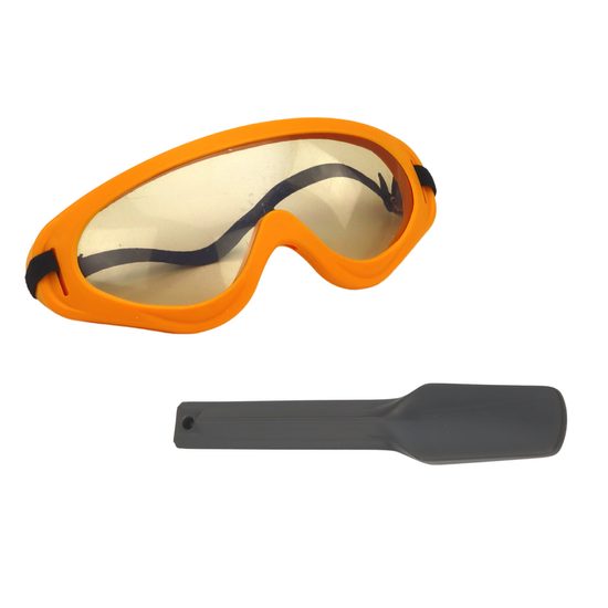 Dětské sbíjecí kladivo na baterie s ochrannými brýlemi Power Tools