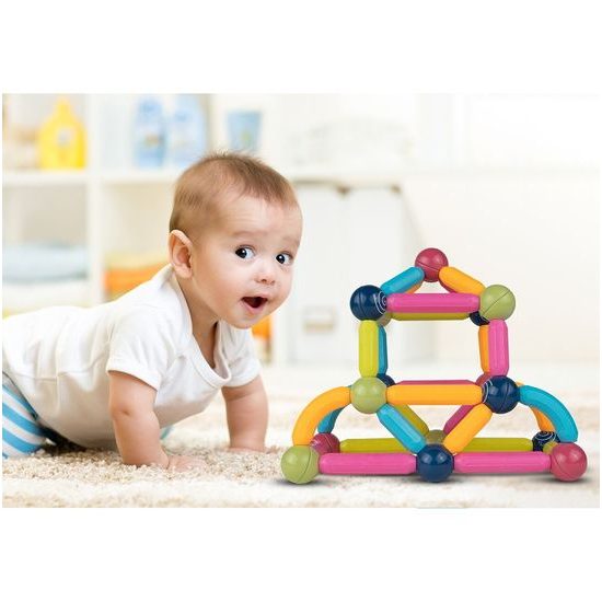 Magnetická stavebnice Magnetic Sticks 45 dílků