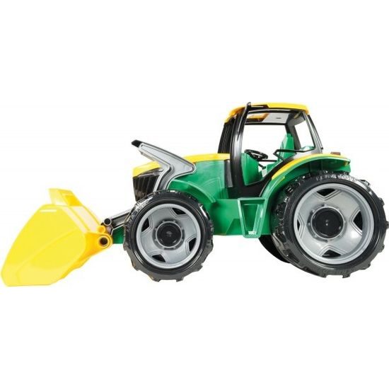 Traktor se lžící - zeleno-žlutý